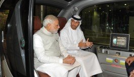 Narendra Modi visits Masdar City